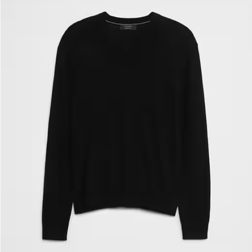 Banana Republic Men's Deep Blue V-Neck Sweater MERINO WOOL Size XL NWT - Picture 3 of 6